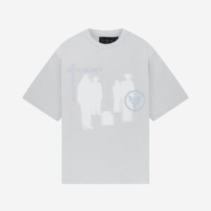 Quelor Light Grey Everyday Tee – Minimalist Streetwear T-Shirt