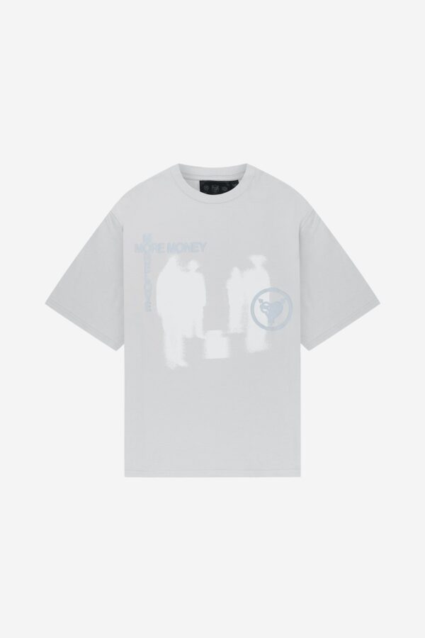 Quelor Light Grey Everyday Tee – Minimalist Streetwear T-Shirt