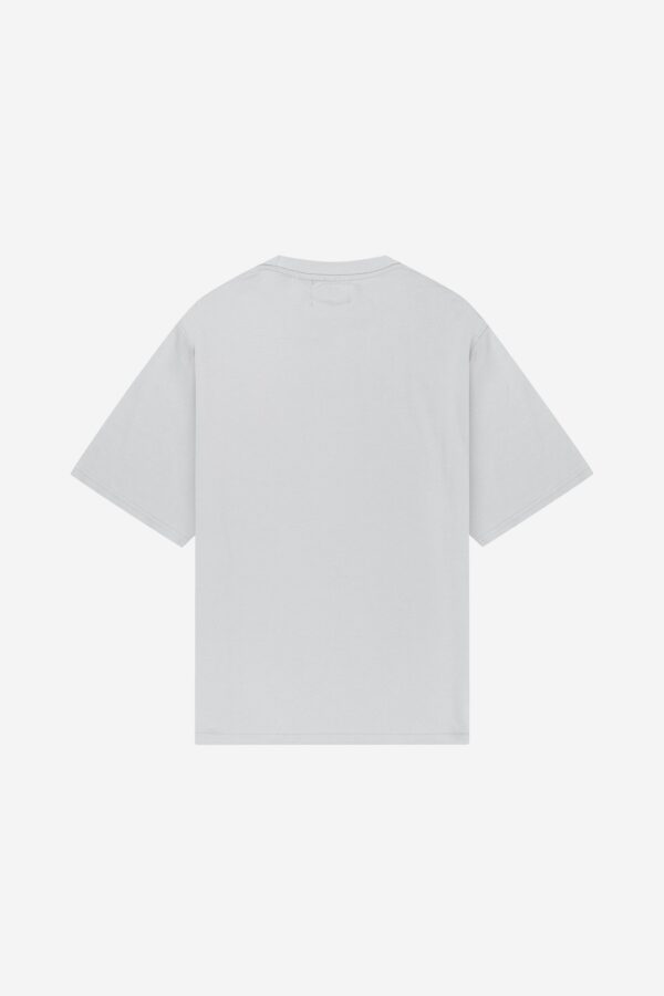 Quelor Light Grey Everyday Tee – Minimalist Streetwear T-Shirt - Image 2