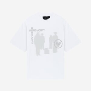 Quelor Classic White Graphic Tee – Clean Fit Streetwear T-Shirt