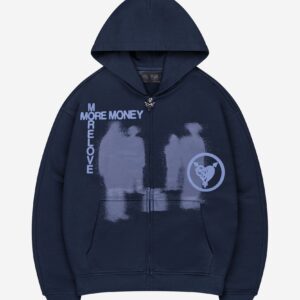 Wamana Navy Lost Bond Zip Hoodie – Soft & Trendy()