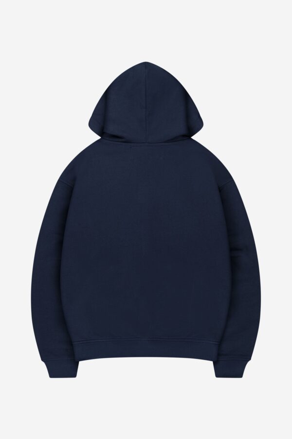 Wamana Navy Lost Bond Zip Hoodie – Soft & Trendy() - Image 2