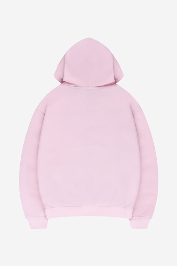 Wamana Light Pink Lost Bond Zip Hoodie – Soft & Trendy() - Image 2