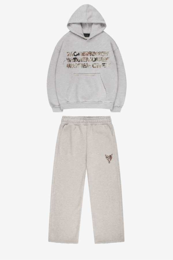 Quelor Money Calling Flatlock Tracksuit – Hoodie & Jogger Set
