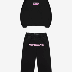 Quelor ‘More Love’ Tracksuit – Hoodie & Jogger Set for Everyday Comfort